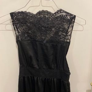 Free People LBD. Very pretty delicate dress. Lace across the neck.